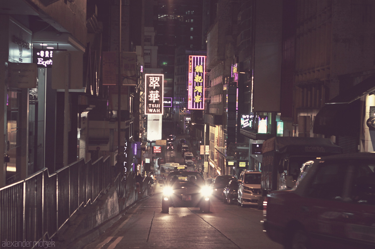 Foto von Hong Kong bei Nacht